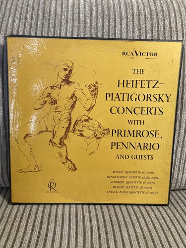 The heifetz piatigorsky - the, heifetz-piatigorsky
